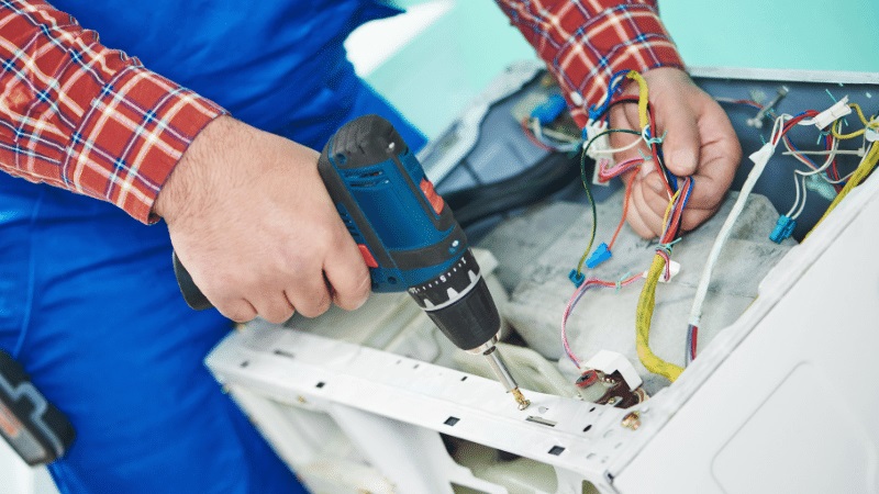 Şehzadeler Beko Beko çamaşır makinesi kart tamiri – Su almama arızası orijinal parça ile giderildi. - Teknik servis örneği